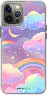Чехол Bumper чехол Облака и радуга для Apple iPhone 12 Pro Max - 6312pc-2054 изображение 