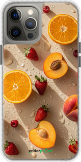 Чехол Bumper чехол Фрукты 3 для Apple iPhone 12 Pro Max - 6703pc-2054 изображение 