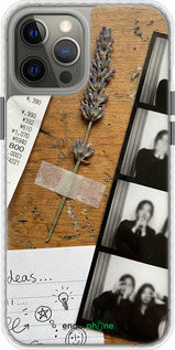 Чехол Bumper чехол Aesthetic Scrapbook Collage для Apple iPhone 12 Pro Max - 6773pc-2054 изображение 