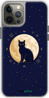 Чехол Bumper чехол Cute Cat Celestial/Witchy для Apple iPhone 12 Pro Max - 6787pc-2054 изображение 