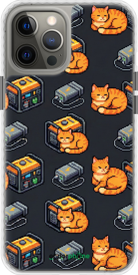 Чехол Bumper чехол Autonomous Zone для Apple iPhone 12 Pro Max - 6771pc-2054 изображение 