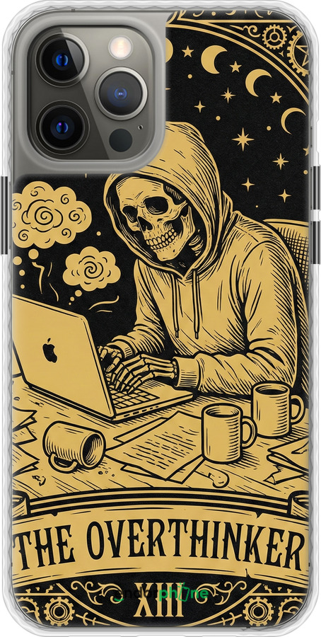 Чехол Bumper MagSafe чехол The Overthinker для Apple iPhone 12 Pro Max - 6774pm-2054 изображение 