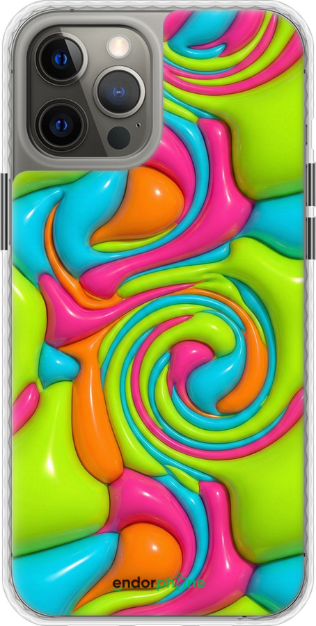 Чохол Bumper чехол Y2K Jelly Dream для Apple iPhone 12 Pro Max - 6780pc-2054 изображение 