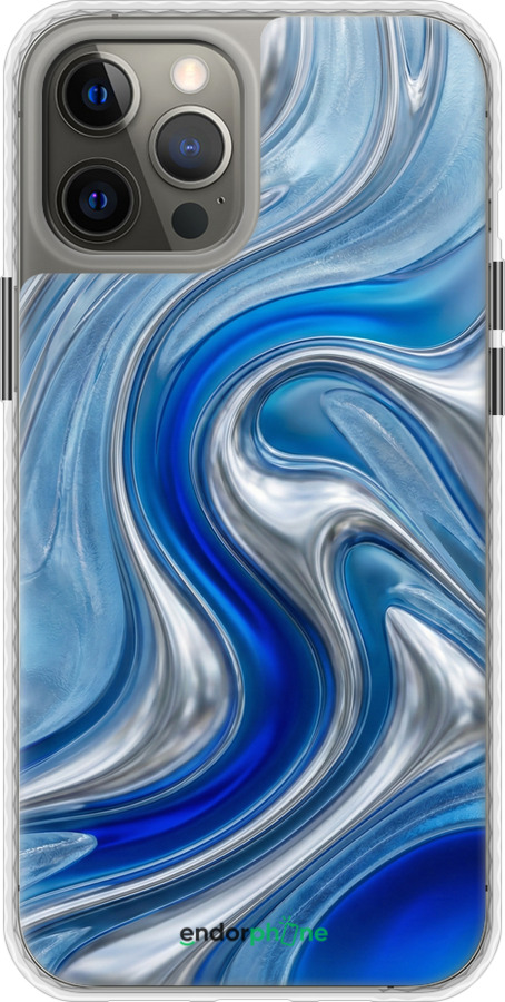 Чехол Bumper MagSafe чехол Liquid Chrome для Apple iPhone 12 Pro Max - 6781pm-2054 изображение 