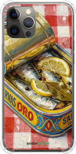 Силіконовий протиударний с посиленими кутами чехол Vintage Sardine Tin Phone для Apple iPhone 12 Pro Max - 6772sp-2054 изображение 