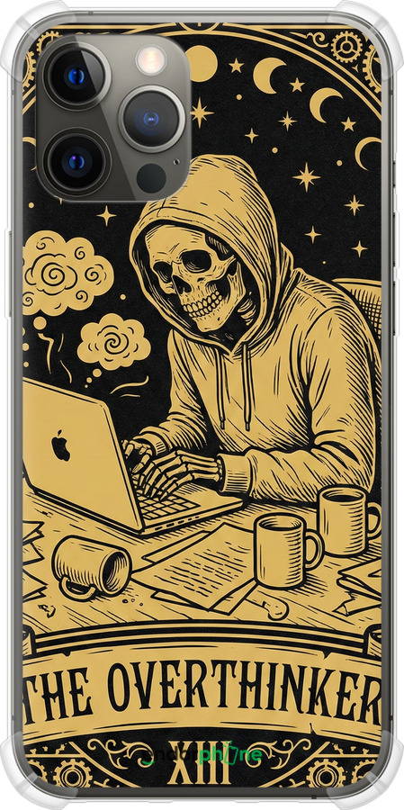 Силикон с усиленными углами чехол The Overthinker для Apple iPhone 12 Pro Max - 6774sp-2054 изображение 