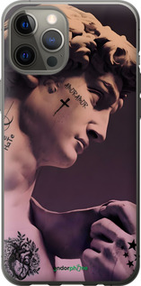 2D пластиковый чехол Давид для Apple iPhone 12 Pro Max - 6302t-2054 изображение 