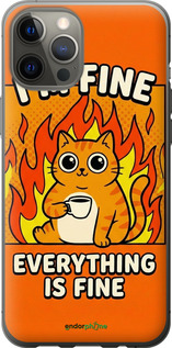 2D пластиковый чехол 'Funny Cat' для iPhone 12 Pro Max изображение 14