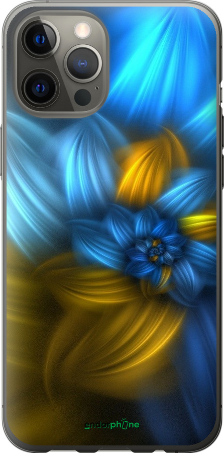 

2D пластиковий чохол "Візерунок 46" для iPhone 12 Pro Max, Синій