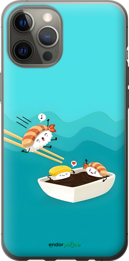 2D пластиковый чехол Суши для Apple iPhone 12 Pro Max - 6354t-2054 изображение 