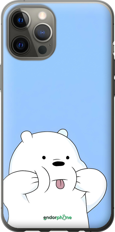 2D пластиковый чехол Милый мишка для Apple iPhone 12 Pro Max - 6357t-2054 изображение 