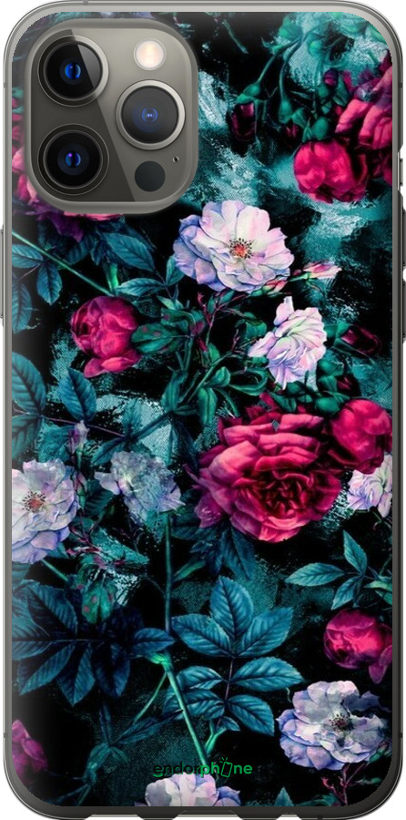 2D пластиковый чехол Сад и розы для Apple iPhone 12 Pro Max - 6483t-2054 изображение 