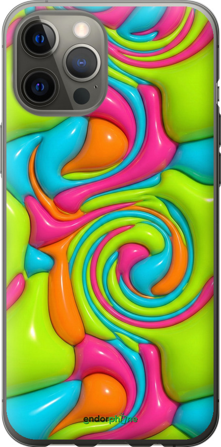 2D пластиковий чехол Y2K Jelly Dream для Apple iPhone 12 Pro Max - 6780t-2054 изображение 