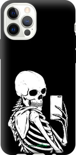 TPU чехол Скелет делает Selfie для Apple iPhone 12 - 6535b-2053 изображение 