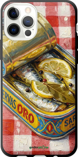TPU чехол Vintage Sardine Tin Phone для Apple iPhone 12 - 6772b-2053 изображение 