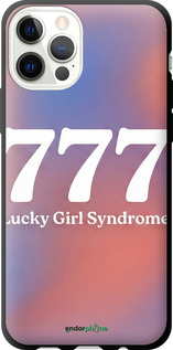 TPU чехол 'Aesthetic Aura Gradient 777 Lucky Energy' для iPhone 12 изображение 3