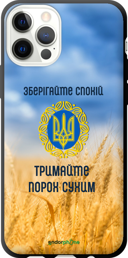 TPU чехол Спокій v2 для Apple iPhone 12 Pro - 5211b-2052 изображение 