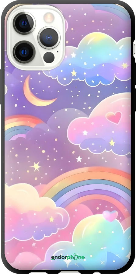 TPU чехол Хмари та веселка для Apple iPhone 12 Pro - 6312b-2052 изображение 