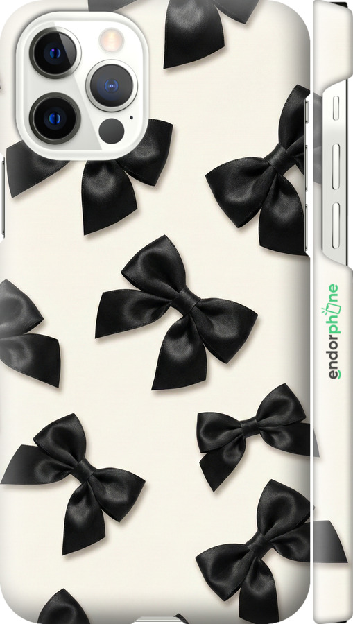 3D пластиковый глянцевый чехол Dark Coquette для Apple iPhone 12 Pro - 6765c-2052 изображение 