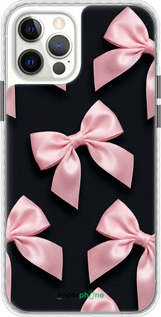 Чехол Bumper чехол Coquette Ribbons Dark Coquette для Apple iPhone 12 - 6767pc-2053 изображение 