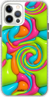 Чехол Bumper чехол Y2K Jelly Dream для Apple iPhone 12 - 6780pc-2053 изображение 