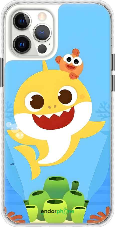 Чехол Bumper чехол Бейби Шарк для Apple iPhone 12 Pro - 6303pc-2052 изображение 