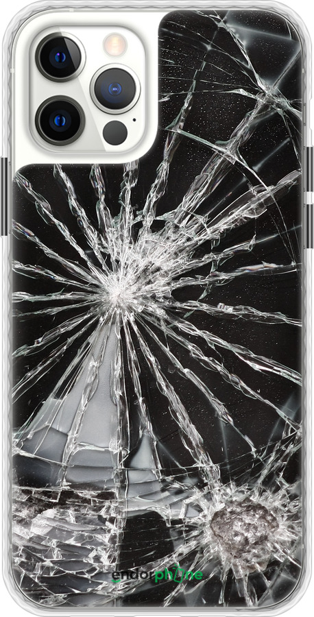 Чехол Bumper чехол Glass для Apple iPhone 12 Pro - 6608pc-2052 изображение 