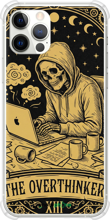 Силикон с усиленными углами чехол The Overthinker для Apple iPhone 12 Pro - 6774sp-2052 изображение 