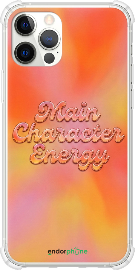 Силикон с усиленными углами чехол Aura Gradient Main Character Energy Aesthetic Y2K для Apple iPhone 12 Pro - 6783sp-2052 изображение 