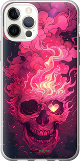 2D пластиковий чехол Череп арт для Apple iPhone 12 Pro - 6385t-2052 изображение 