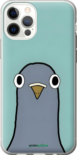 2D пластиковый чехол Голубь для Apple iPhone 12 - 6388t-2053 изображение 
