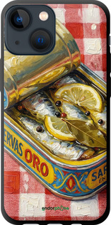 TPU чехол Vintage Sardine Tin Phone для Apple iPhone 13 Mini - 6772b-2373 изображение 
