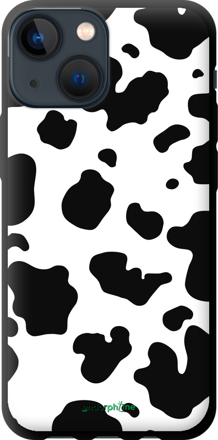 TPU чехол Шкура коровы для Apple iPhone 13 Mini - 5576b-2373 изображение 