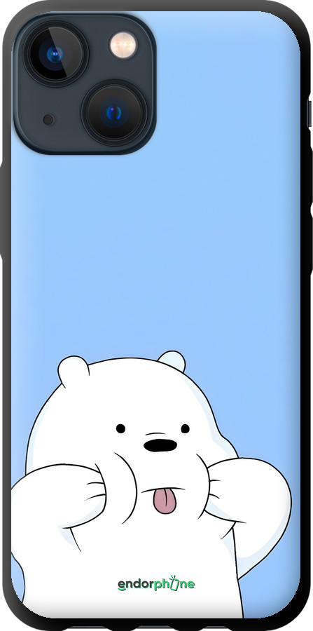 TPU чехол Милый мишка для Apple iPhone 13 Mini - 6357b-2373 изображение 