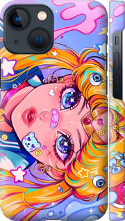 3D пластиковий матовий чехол Сейлор Мун 4 для Apple iPhone 13 Mini - 6353m-2373 изображение 