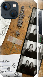 3D пластиковый матовый чехол 'Aesthetic Scrapbook Collage' для iPhone 13 Mini изображение 16