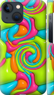 3D пластиковый матовый чехол Y2K Jelly Dream для Apple iPhone 13 Mini - 6780m-2373 изображение 