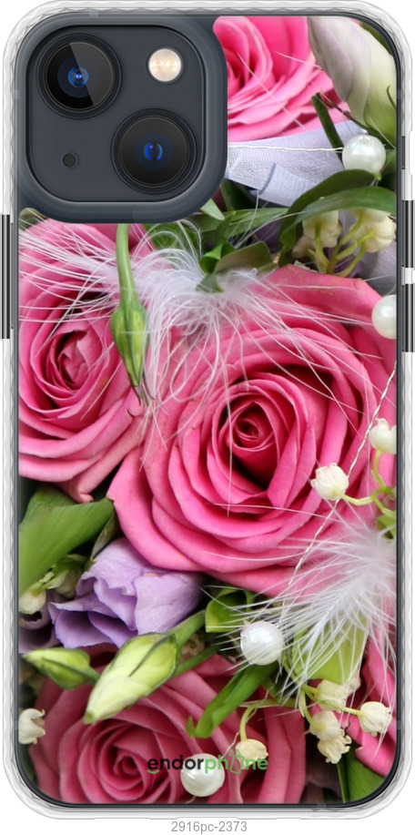 

Чохол Bumper чохол "Ніжність" для iPhone 13 Mini, Рожевий