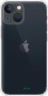 Силикон с усиленными углами чехол 'Прозрачный' для iPhone 13 Mini изображение 10