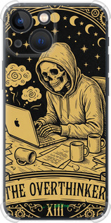 Силикон с усиленными углами чехол The Overthinker для Apple iPhone 13 Mini - 6774sp-2373 изображение 