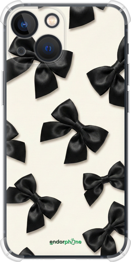 Силіконовий протиударний с посиленими кутами чехол Dark Coquette для Apple iPhone 13 Mini - 6765sp-2373 изображение 