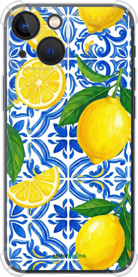 Силикон с усиленными углами чехол Grocery Girl Italian Summer для Apple iPhone 13 Mini - 6766sp-2373 изображение 