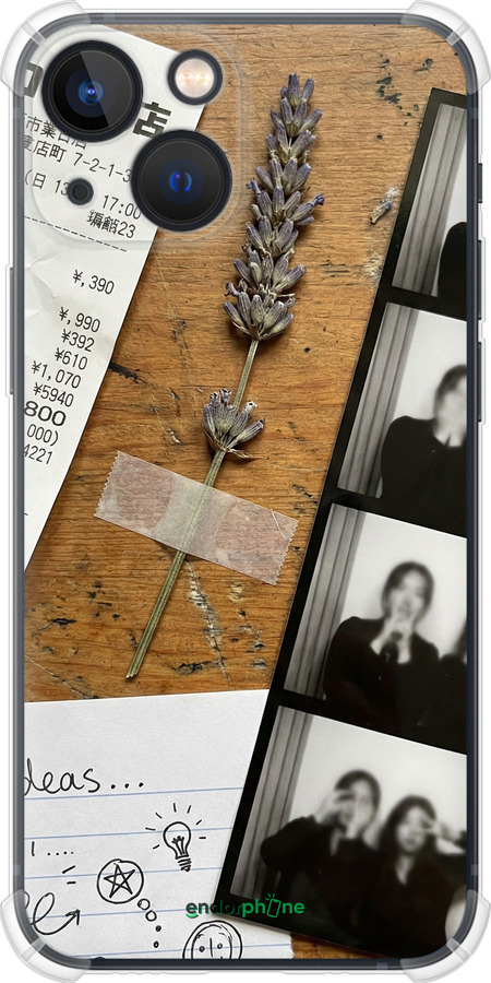 Силіконовий протиударний с посиленими кутами чехол Aesthetic Scrapbook Collage для Apple iPhone 13 Mini - 6773sp-2373 изображение 