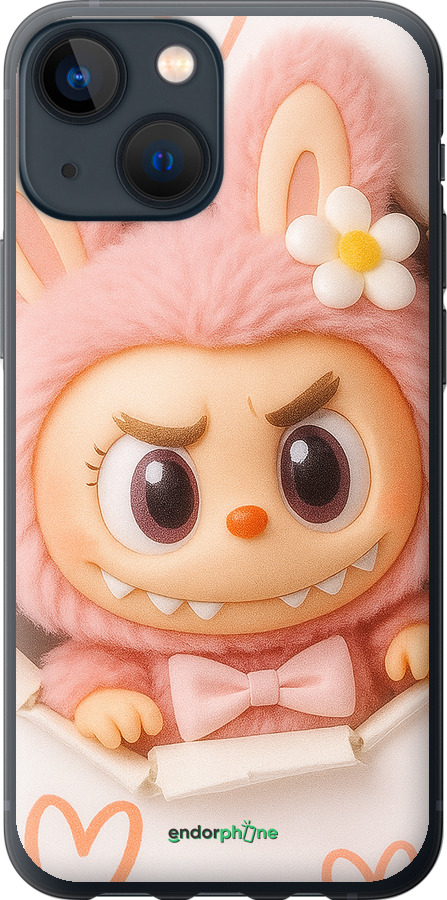 2D пластиковий чехол Лабубу 2 для Apple iPhone 13 Mini - 6710t-2373 изображение 