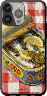 TPU чехол Vintage Sardine Tin Phone для Apple iPhone 13 Pro Max - 6772b-2371 изображение 