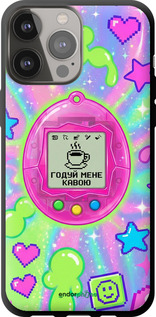 TPU чехол Y2K Aesthetic Retro Pet: Годуй мене кавою для Apple iPhone 13 Pro Max - 6784b-2371 изображение 