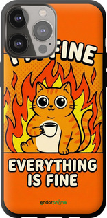 TPU чехол Funny Cat для Apple iPhone 13 Pro Max - 6786b-2371 изображение 