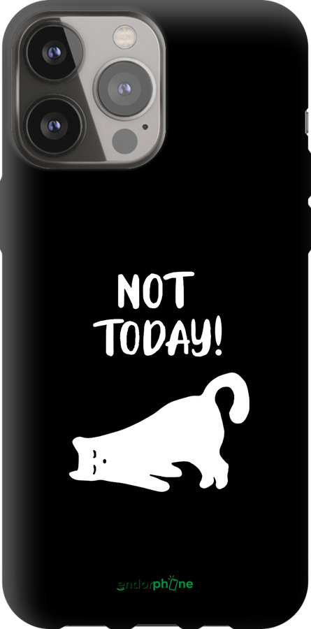 TPU чехол Уставший кот для Apple iPhone 13 Pro Max - 4535b-2371 изображение 