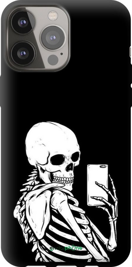 TPU чехол Скелет делает Selfie для Apple iPhone 13 Pro Max - 6535b-2371 изображение 