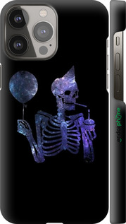 3D пластиковый матовый чехол Скелетное искусство для Apple iPhone 13 Pro Max - 6536m-2371 изображение 